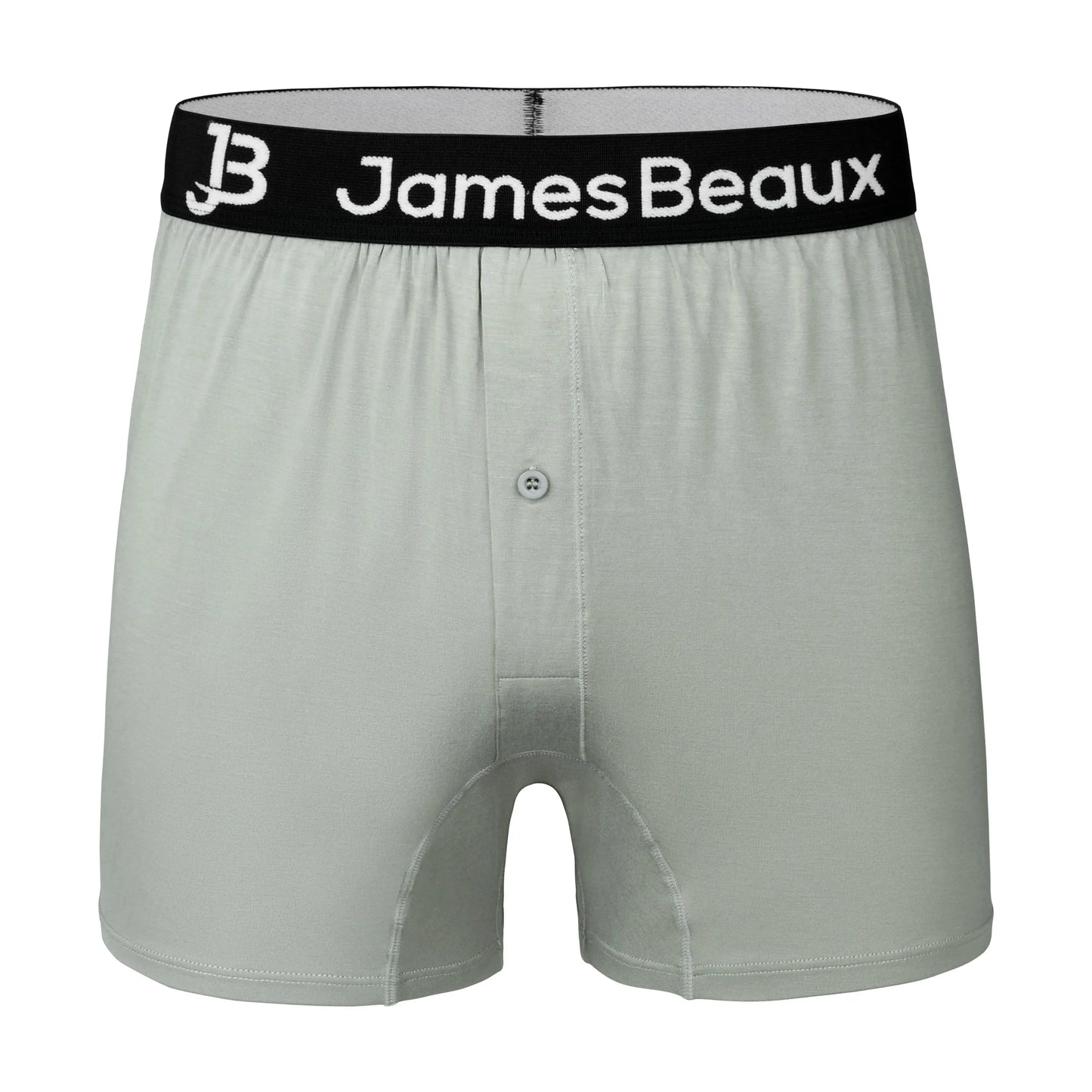 James Beaux Men's 3-Pack Gray Bamboo Boxer Shorts - Ultra-Soft & Breathable James Beaux