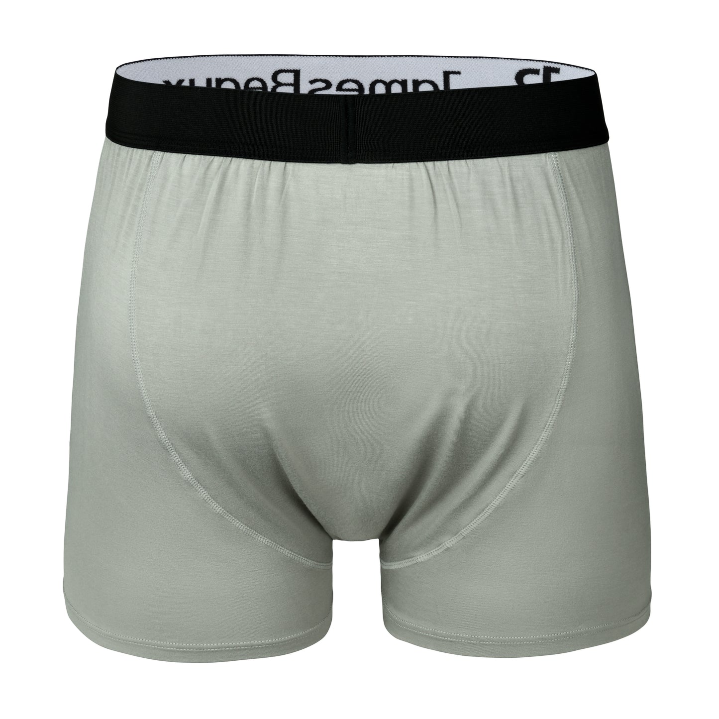 Men's Gray 95% Viscose from Bamboo Boxer Shorts