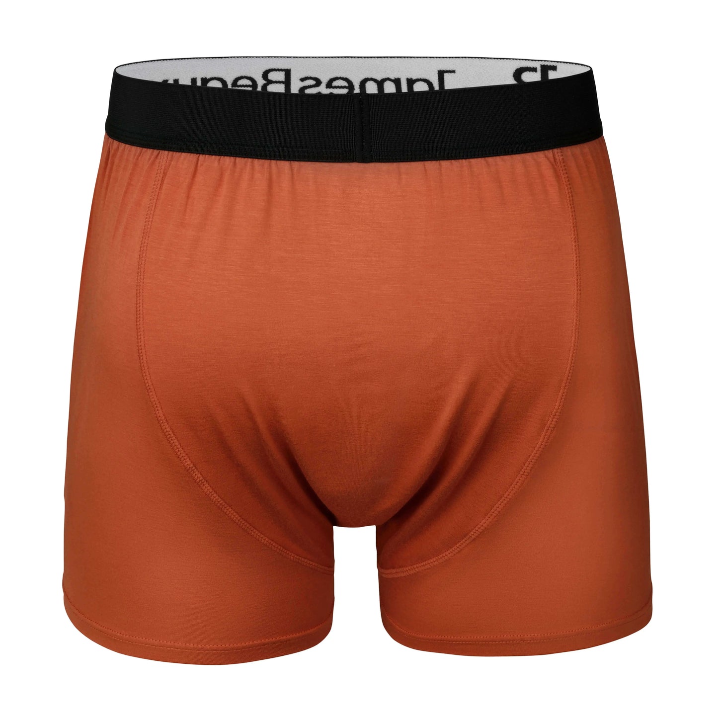 James Beaux Men's 3-Pack Orange Bamboo Boxer Shorts - Ultra-Soft & Breathable James Beaux