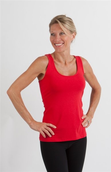 Women's Bamboo/Cotton Racer Back Tank Top