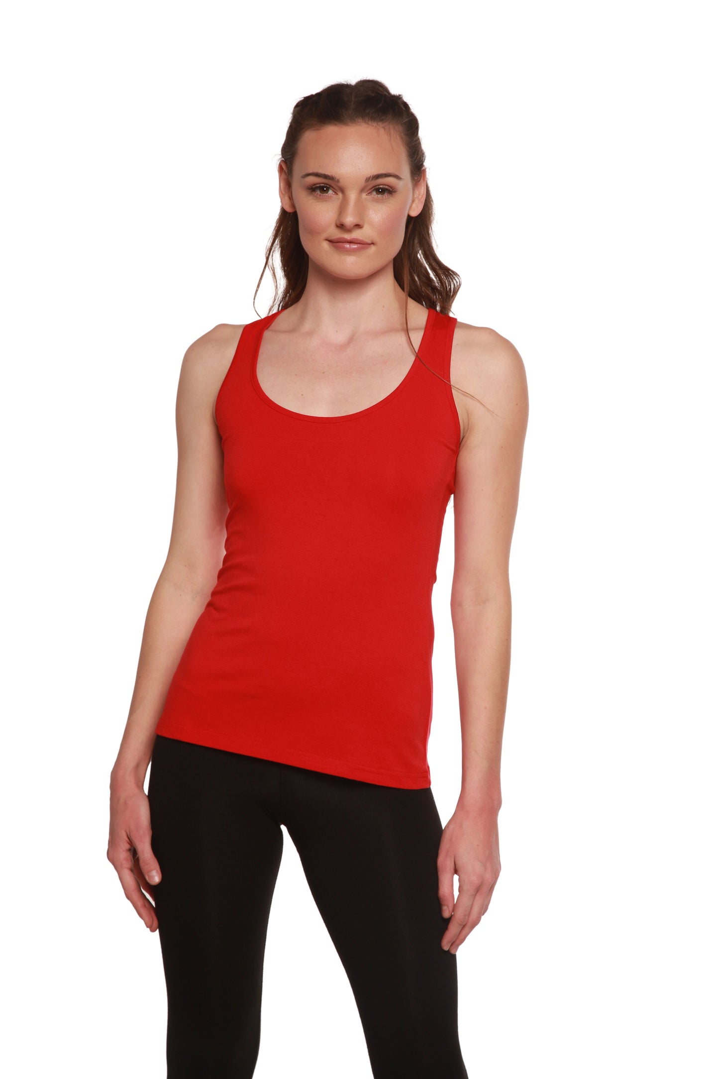 Women's Bamboo/Cotton Racer Back Tank Top