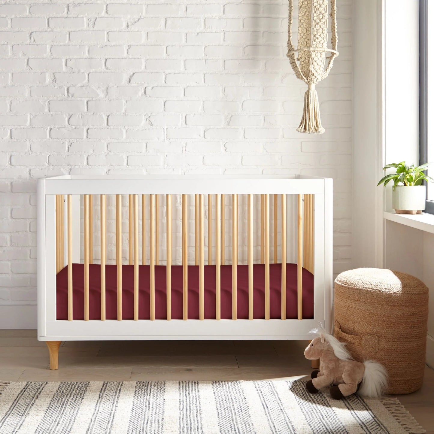 Cooling Bamboo Crib Fitted Sheet