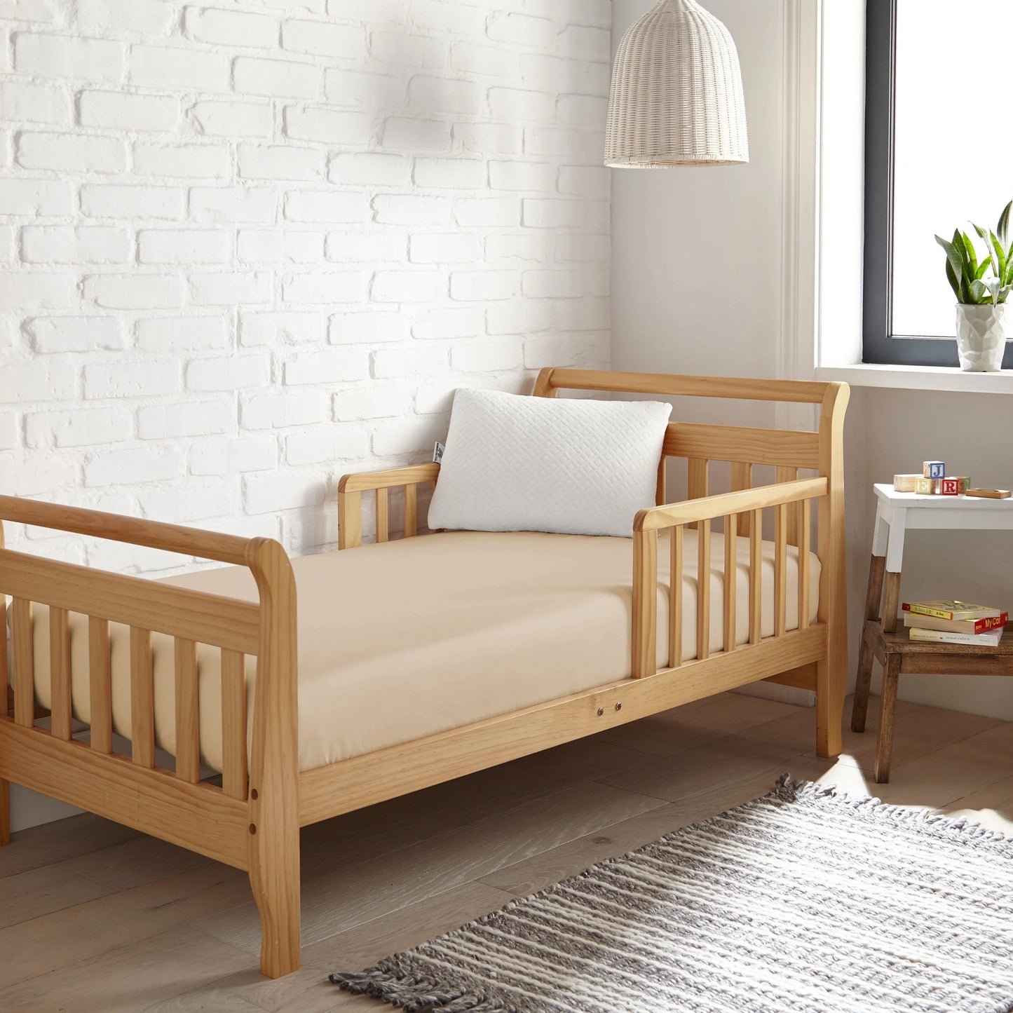 Cooling Bamboo Crib Fitted Sheet