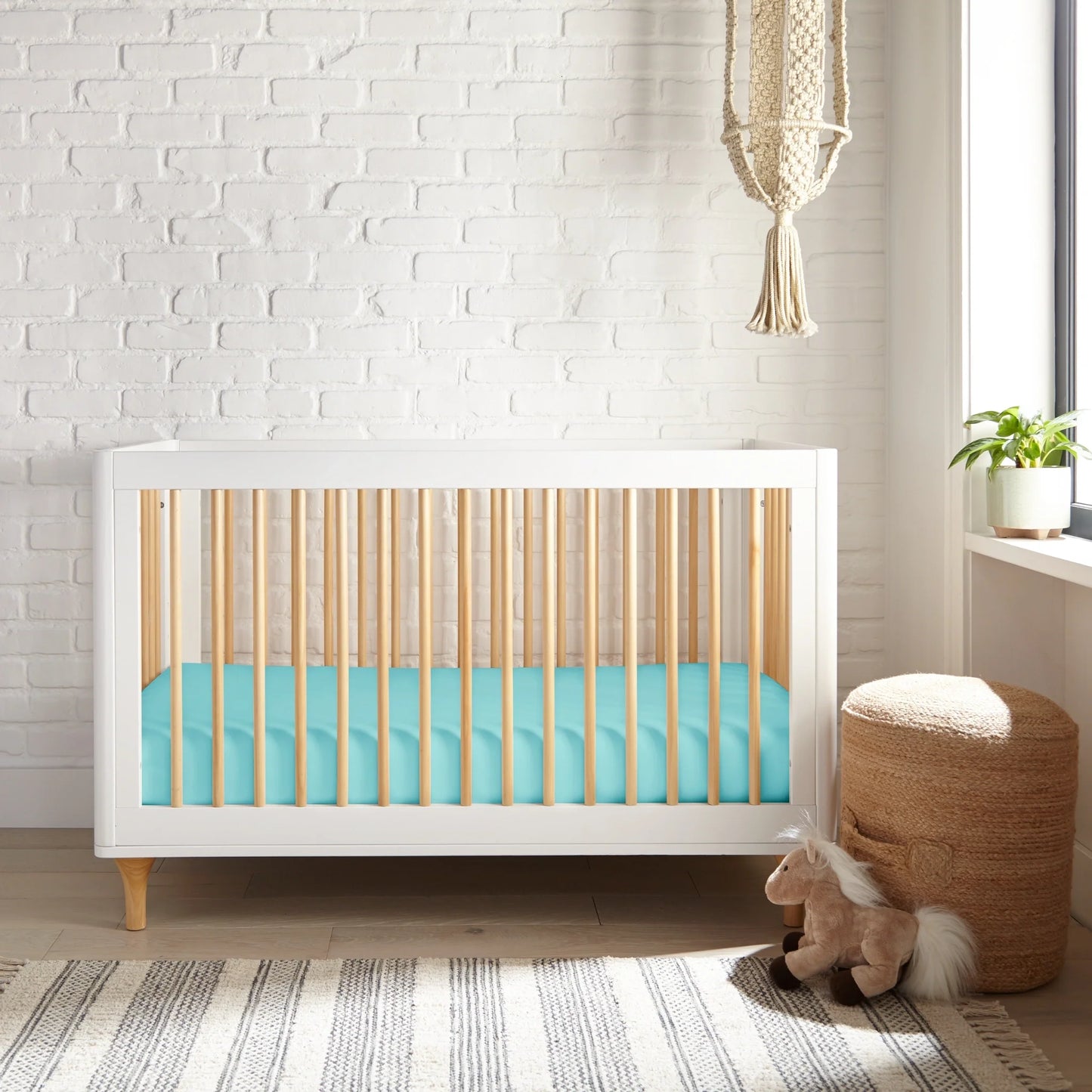 Cooling Bamboo Crib Fitted Sheet